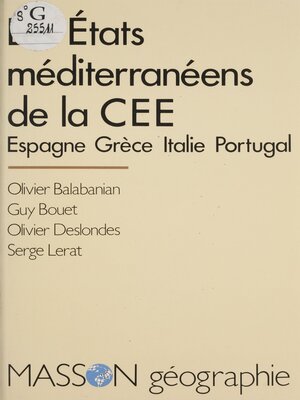 cover image of Les États méditerranéens de la C.E.E.